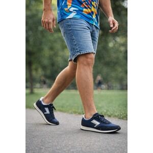 SAS 7eventy6ix-Y Retro Comfort Suede Sneakers Shoes Blue Men 10M Athletic Preppy